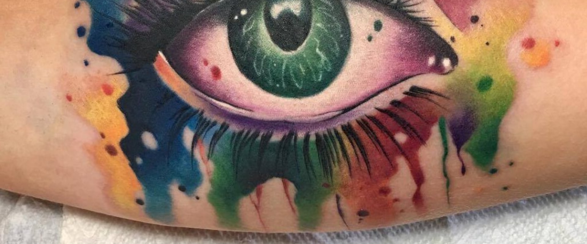 An In-Depth Look at Abstract Watercolor Tattoos